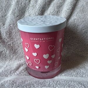 Pink Scented Candle